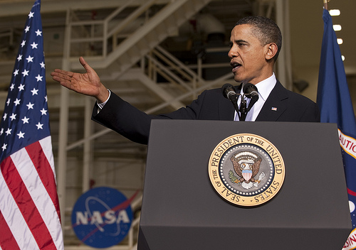 Obama byl na Marsu