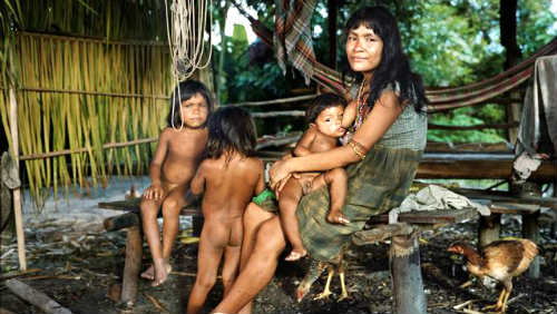 Šťastní lidé – indiáni z Amazonie