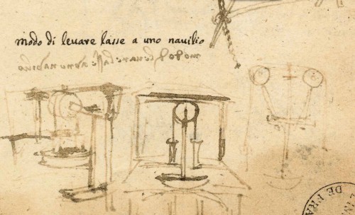 Leonardo da Vinci - technická řešení