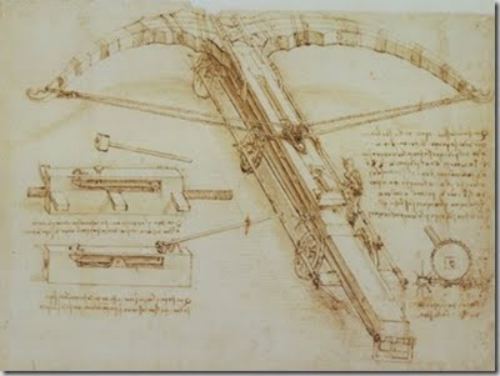 Leonardo da Vinci -  válečné stroje