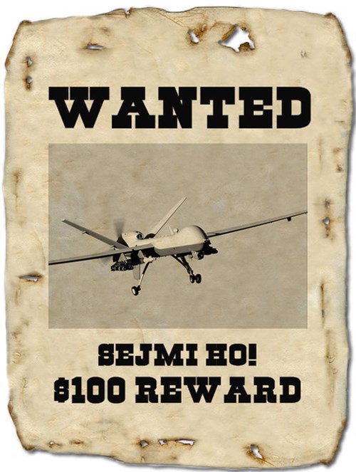 Sestřel drona za 100 babek