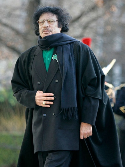 Muammar Kaddáfí se chce stát modelem 