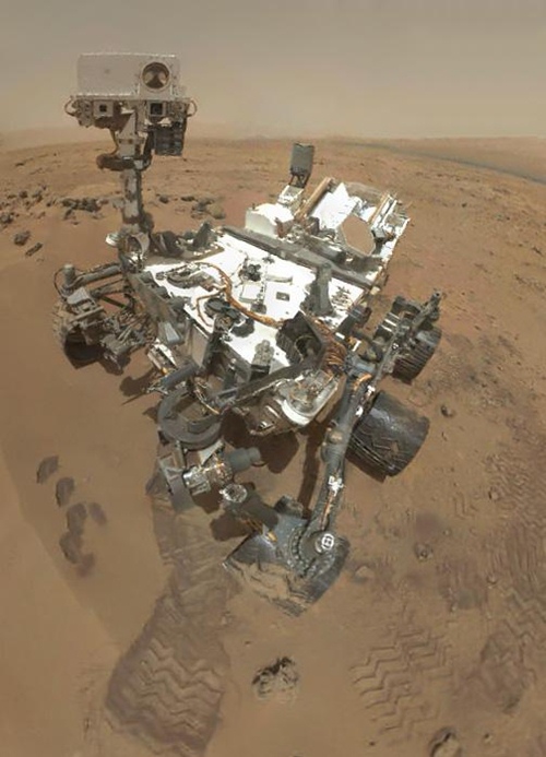Fotogalerie z Marsu od Curiosity