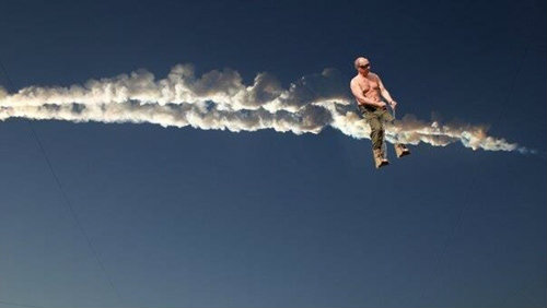 Internet paroduje dopad ruského meteoritu