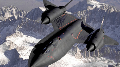 Letadlo SR-71 Blackbird