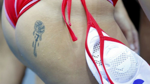 Galerie tetování OH 2012 Londýn: Andrea Blas Martinez