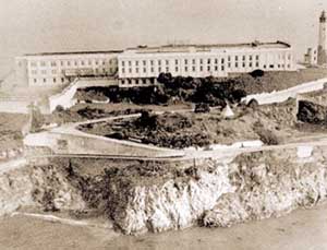 Pevnost na ostrově Alcatraz - později věznice