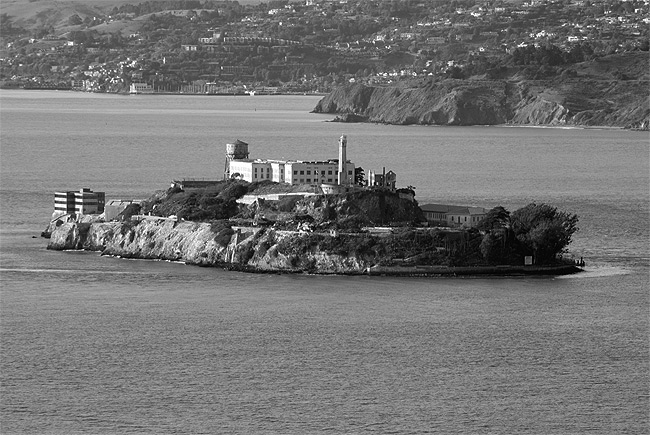 Pevnost na ostrově Alcatraz - později věznice